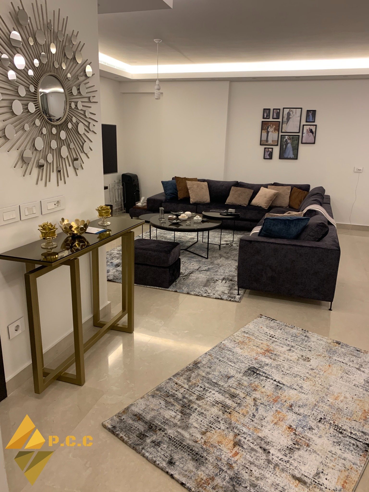 Modern living room renovation