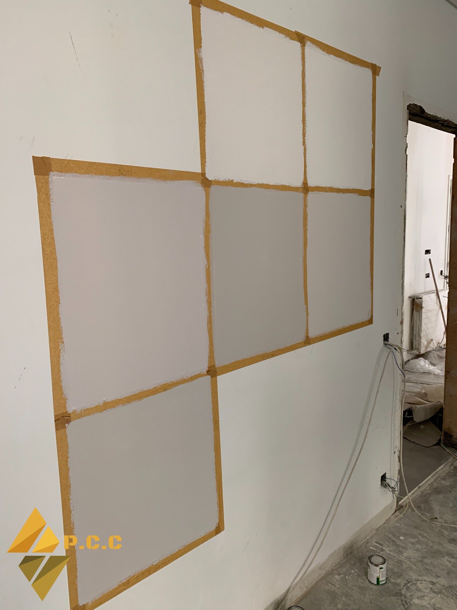 Wall finishing preparation